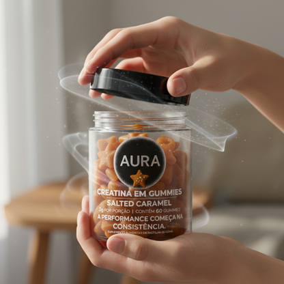 CREATINA EM GUMMIES - SALTED CARAMEL