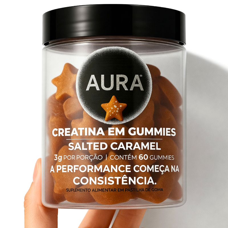 CREATINA EM GUMMIES - SALTED CARAMEL
