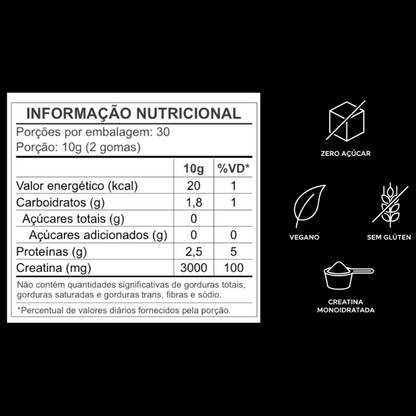 CREATINA EM GUMMIES - SALTED CARAMEL